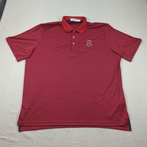 US Open Shirt Mens 3XL Red Striped Winged Foot 2020 Golf Performance Stretch